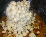A picture of step 9 of Chole puri.