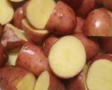 Speck and Parmesan meatballs with butter roasted potatoes recipe step 3 photo