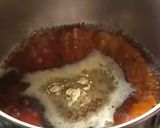 A picture of step 1 of Masala chai.