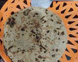 A picture of step 1 of Bajri Rotla Nu Shaak.