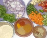 வெஜிடபிள் பிரியாணி(vegetable biryani recipe in tamil) ரெசிபி ஸ்டேப் 1 புகைப்படம்