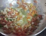 A picture of step 2 of Vegetable Pulao.