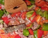 Une image de l'étape 5 de Axoa de veau.
