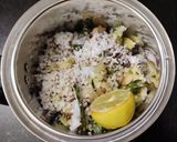A picture of step 4 of Snake gourd pulp chutney.