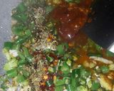 A picture of step 1 of Manchurian Kofta.