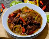 Foto langkah ke 7 dari resep Asam-asam Ayam Kampung 🥘_ Segar Asam Manis🍋🍅🍯.