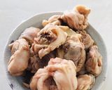 Foto langkah ke 1 dari resep Sup daging ayam,kacang merah dan jamur shitake.