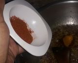 A picture of step 5 of Kabab karahi.