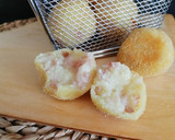 Foto del paso 11 de la receta: Bolas de patata con jamón y queso