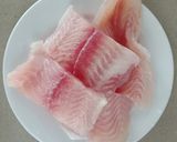 Hình bước làm 1 của món Cơm tô cá Basa nướng
