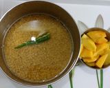 A picture of step 1 of Semi Ripe Mango Lentil Stew.
