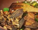 Foto langkah ke 8 dari resep Ikan asin cumi cabe hijau saos tauco asin 🥰.