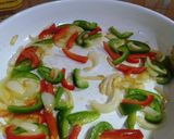 Foto langkah ke 3 dari resep Tumis Udang Paprika Wijen.