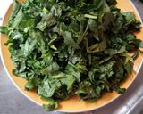 Foto del paso 1 de la receta: Tortilla de vegetales Con puré de zapallo y papas