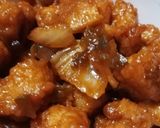 Une image de l'étape 7 de Poulet sauce aigre douce.