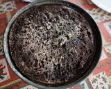 A picture of step 13 of Chocoflan (Impossible Cake).