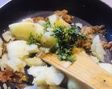 A picture of step 3 of Aloo baigan chokha.