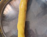 A picture of step 3 of Khandvi.