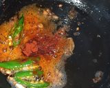 A picture of step 11 of Green Amarnath leaves sabzi.