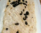 A picture of step 2 of Crisp olive bread.