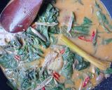 Foto langkah ke 6 dari resep Gulai pucuk ubi jengkol teri.