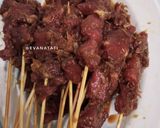 A picture of step 4 of Sate Maranggi from Purwakarta.