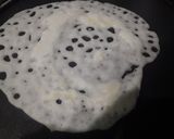 A picture of step 3 of Neer schezwan dosa.