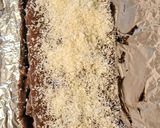 Csíkos Csokis Süti - sütés nélkül /teljes kiőrlésű kekszel/ recept fázis 5 fotója