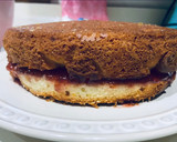 A picture of step 7 of Strawberry Cake with Cream Cheese Frosting 🎂.