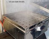 Foto langkah ke 5 dari resep Roll cake brownies batik.
