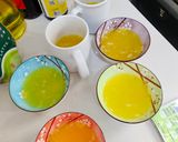 Foto langkah ke 1 dari resep Roasted Milk Tea with Coconut Jelly.