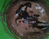 Foto langkah ke 3 dari resep Brownies kukus (tanpa bahan pengembang).