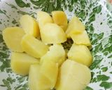 Foto langkah ke 1 dari resep Kentang Sosis Gurita.