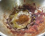 A picture of step 6 of Maharashtrian aamti bhat batatyachya kachrya.