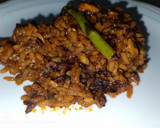 Foto del paso 8 de la receta: Arroz seco con fumet de gamba roja