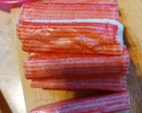 Majonézes surimi saláta recept fázis 1 fotója