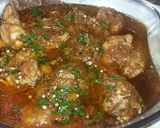 A picture of step 1 of Balti ghost.