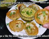 A picture of step 6 of Pani puri recipe step by step teekha pani boondi imli gud chutne.