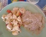 Foto del paso 4 de la receta: Pollo a la king con salsa bechamel