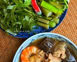 Hình bước làm 3 của món Hẹ Nước Chấm Mắm Kho