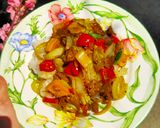 Foto langkah ke 15 dari resep Kwetiaw siram sapi ladahitam.