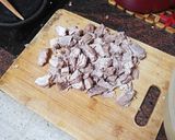 Foto del paso 1 de la receta: Papas, judías y fideos con costillas