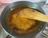 A picture of step 2 of Shahi Tukda in Orange Rabri.