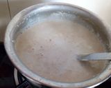 A picture of step 1 of Nolen gurer payesh.