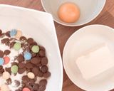 Szuperegyszerű amerikai keksz 🍪 recept fázis 1 fotója
