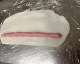 A picture of step 6 of Japanese Kawaii Mochi with Cherry Blossom 🌸.