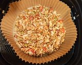 Granola airfryerben zabpehely nélkül, szénhidrátcsökkentett recept fázis 3 fotója