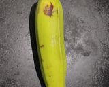 A picture of step 1 of Banana Bajji.
