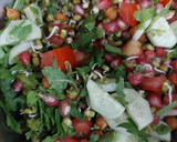 स्प्राउट्स वेजिटेबल सलाद (sprouts vegetable salad recipe in Hindi) रेसिपी चरण 2 फोटो