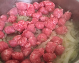 Foto del paso 2 de la receta: Macarrones a la gratén con salsa de carne y bacon